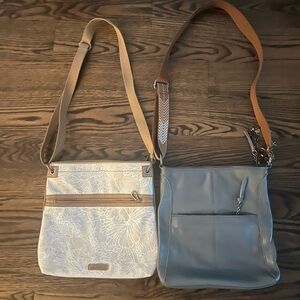 Stylish Blue and Cream Women's Bags The Sak 2 purse’s